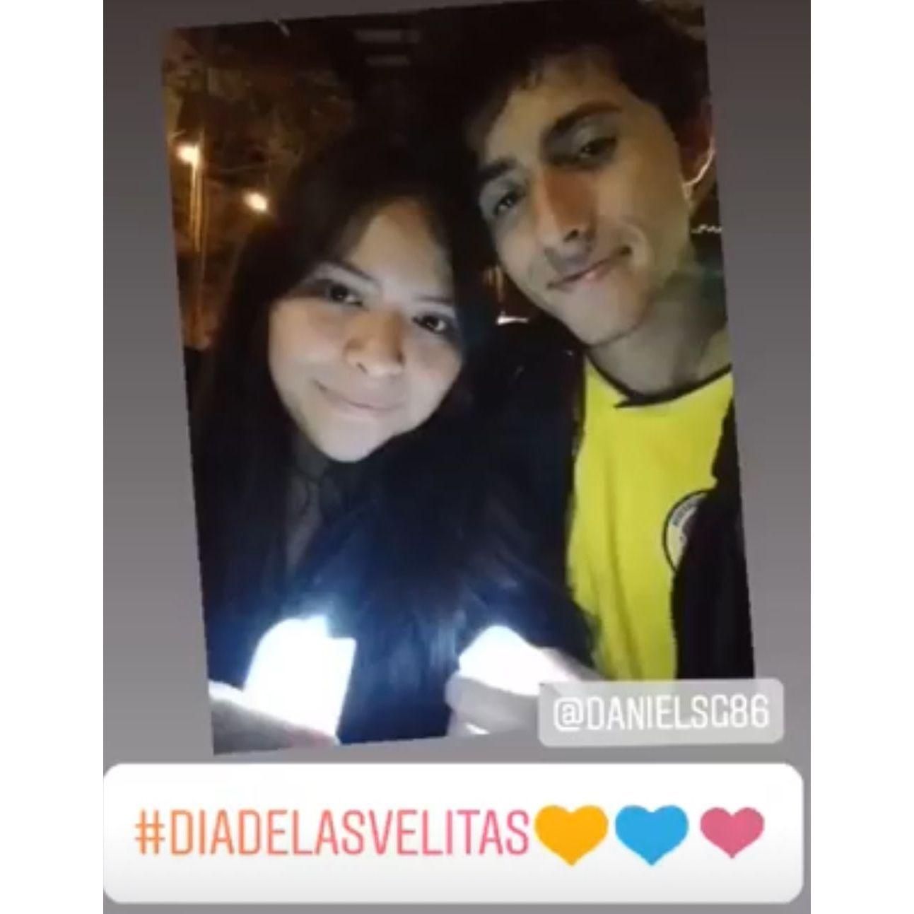 "Su primer día de las velitas juntos"