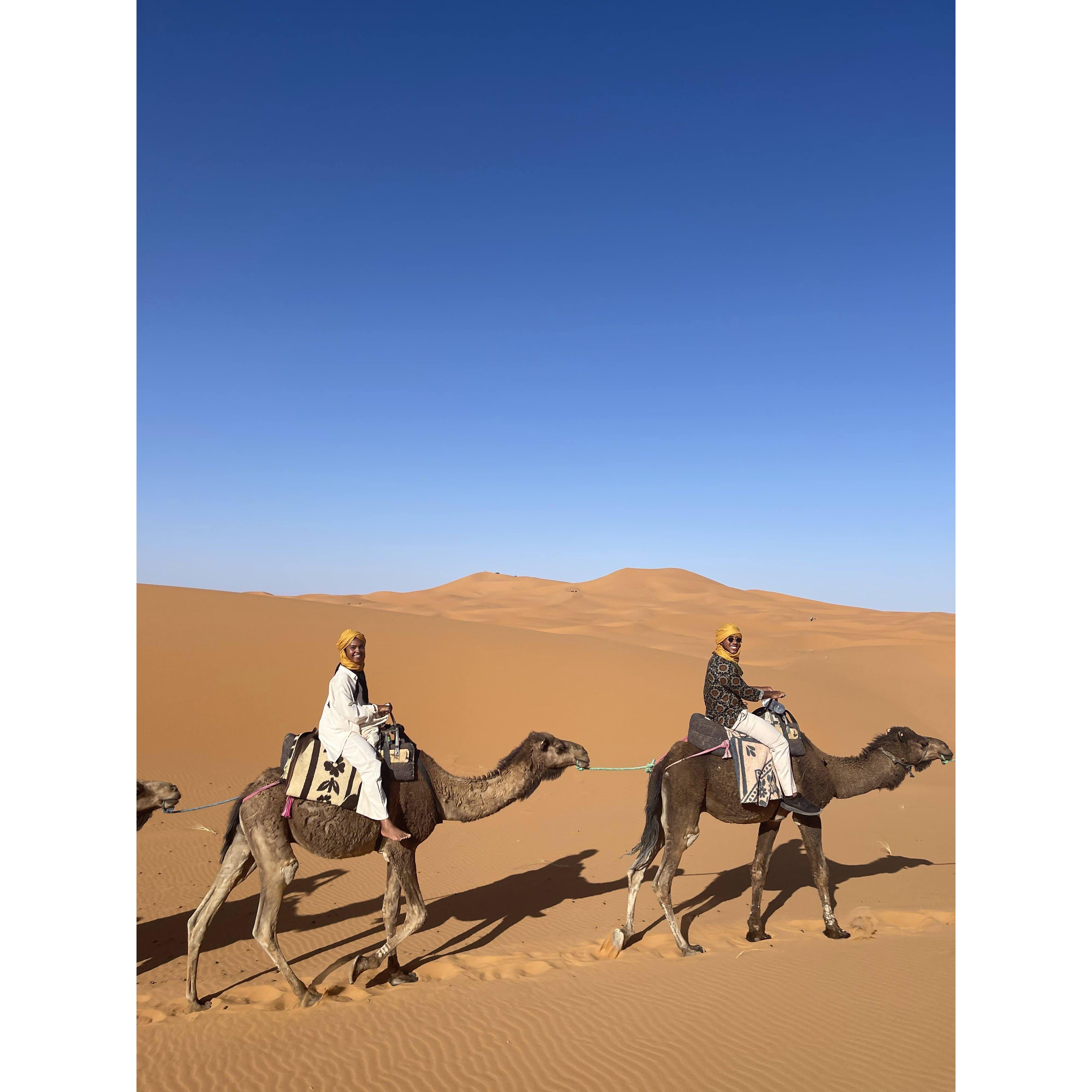 The one where we went glamping in the Sahara Desert