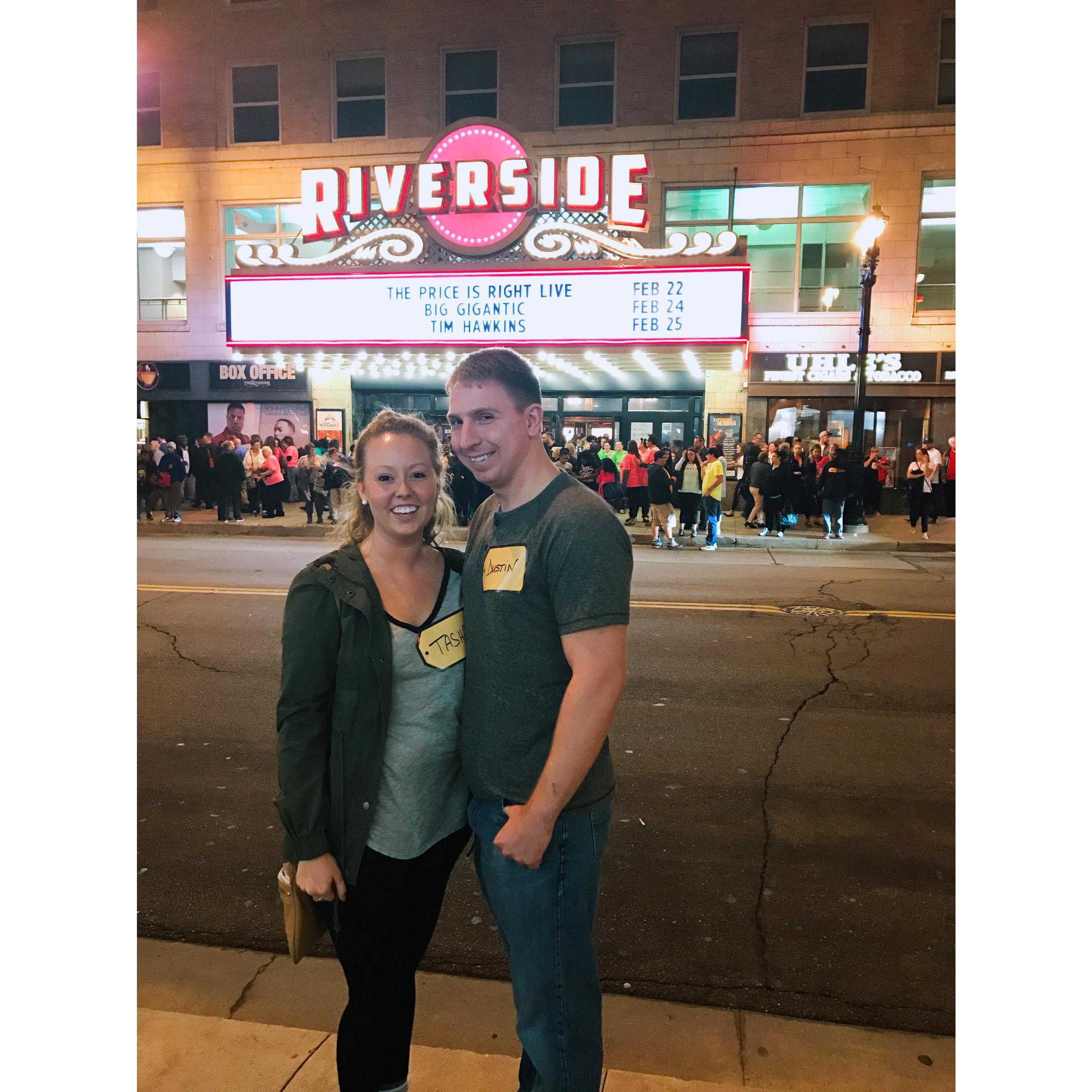 Living out our gameshow dreams by seeing The Price is Right Live!