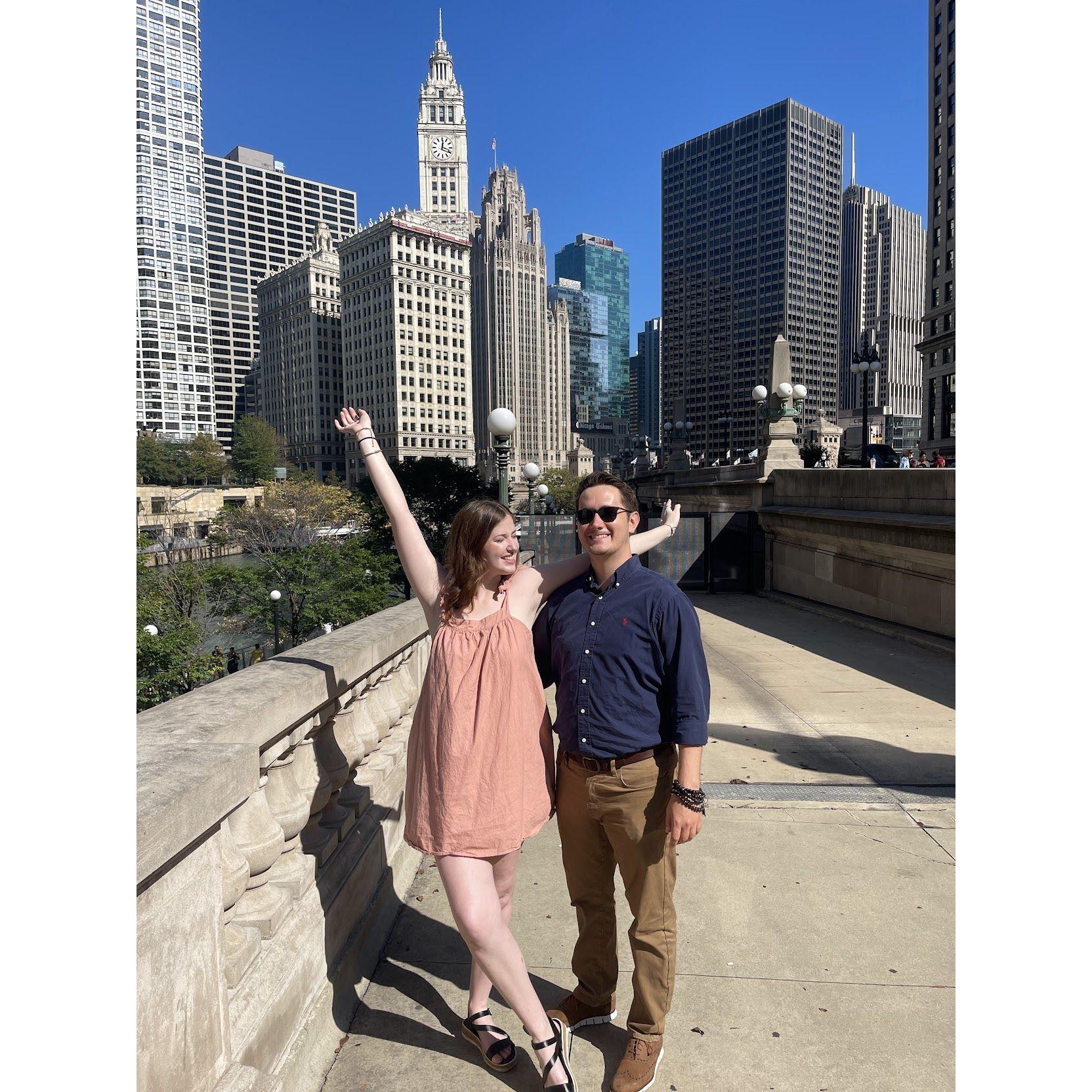 Post-brunch with friends in the city!