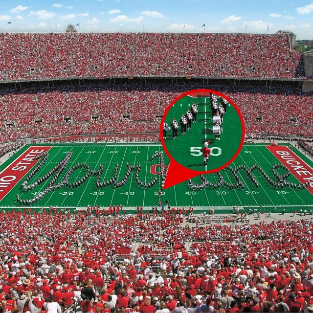 Custom Script Ohio by THE Ohio State Marching Band [DIGITAL DOWNLOAD]