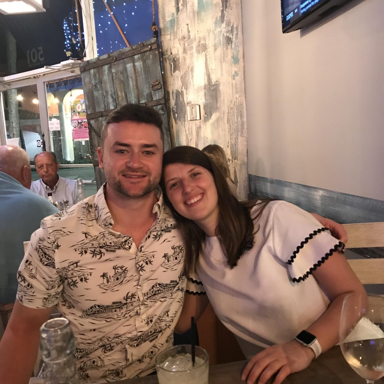 First trip together to visit Ali’s parents in Florida ☀️