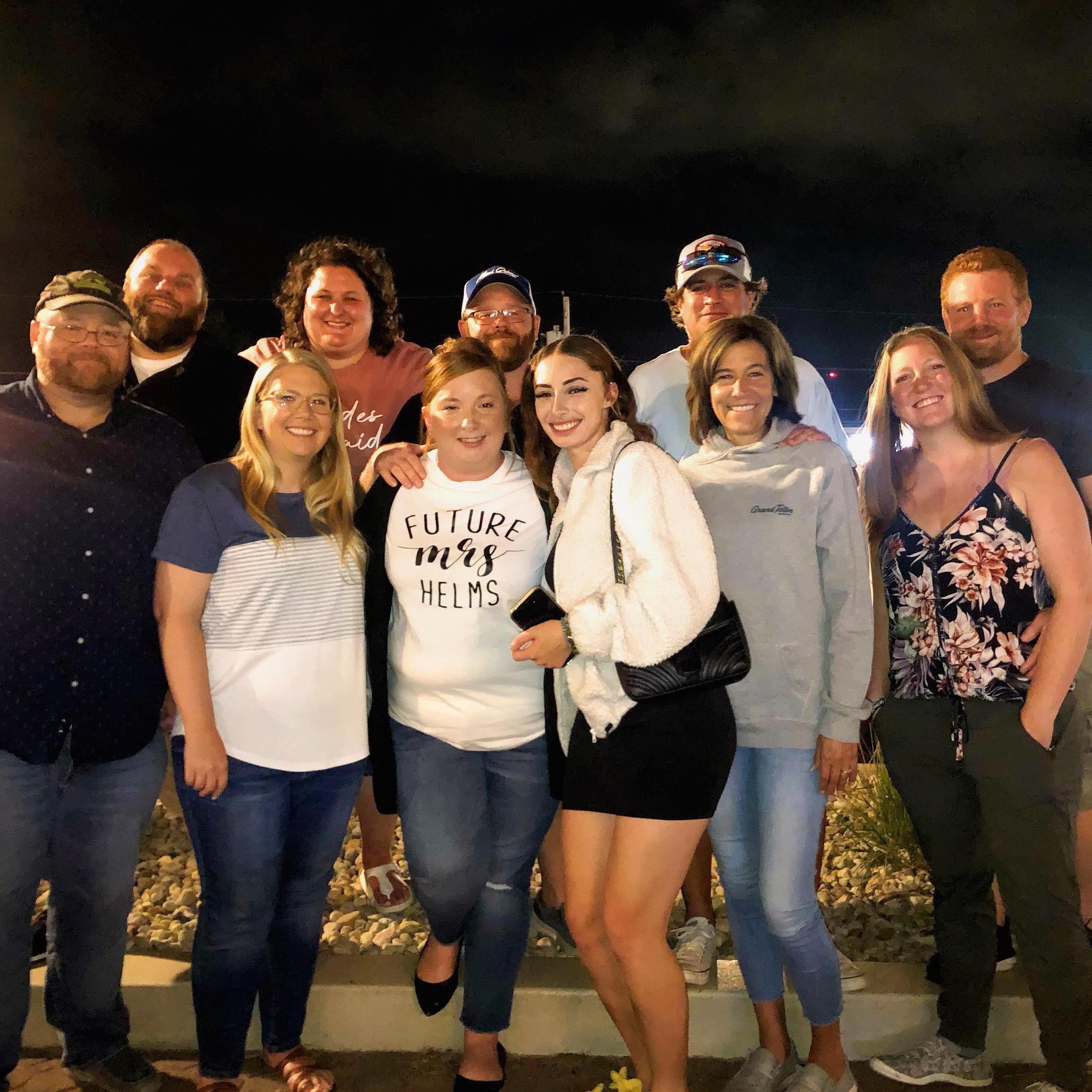 We had a "Bridal Party" get-together.