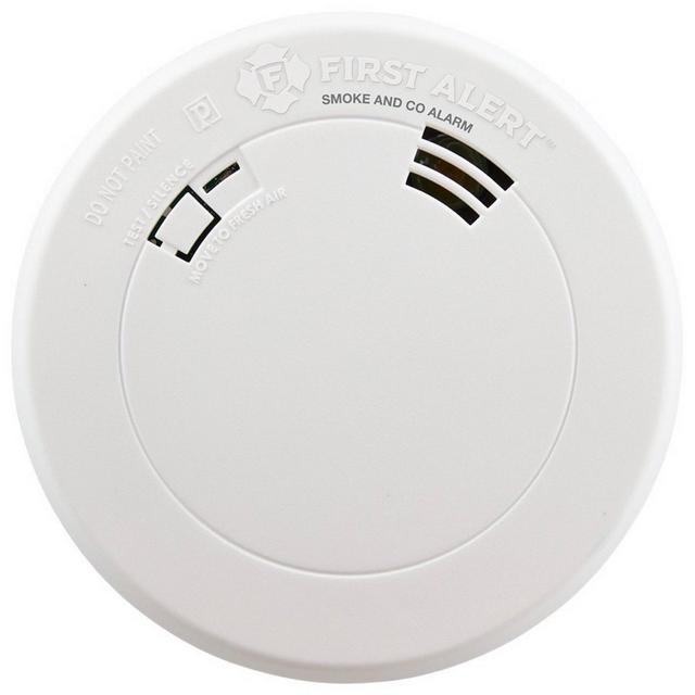 Battery Operated Talking Smoke and Carbon Monoxide Alarm BRK PRC700V White - First Alert