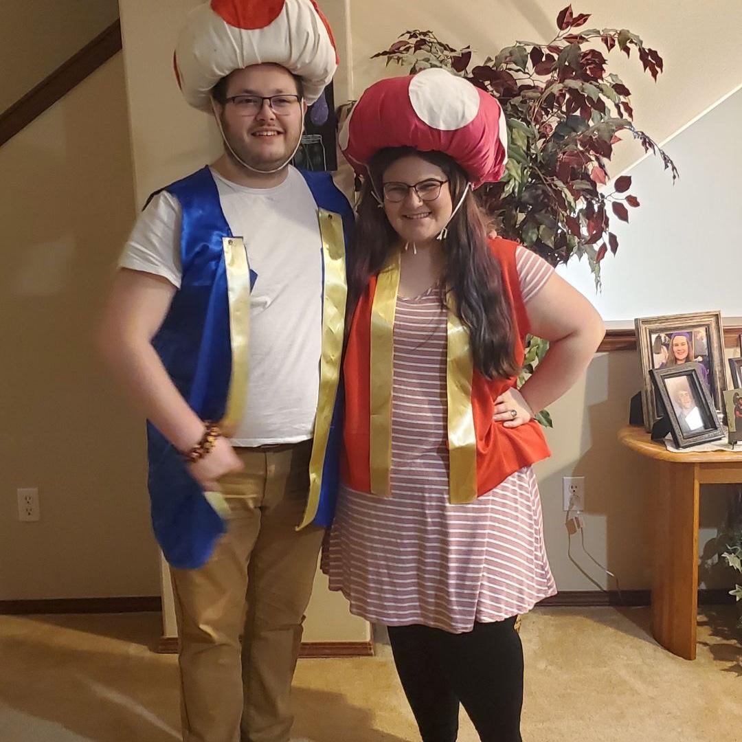 Toad and Toadette - Halloween 2022