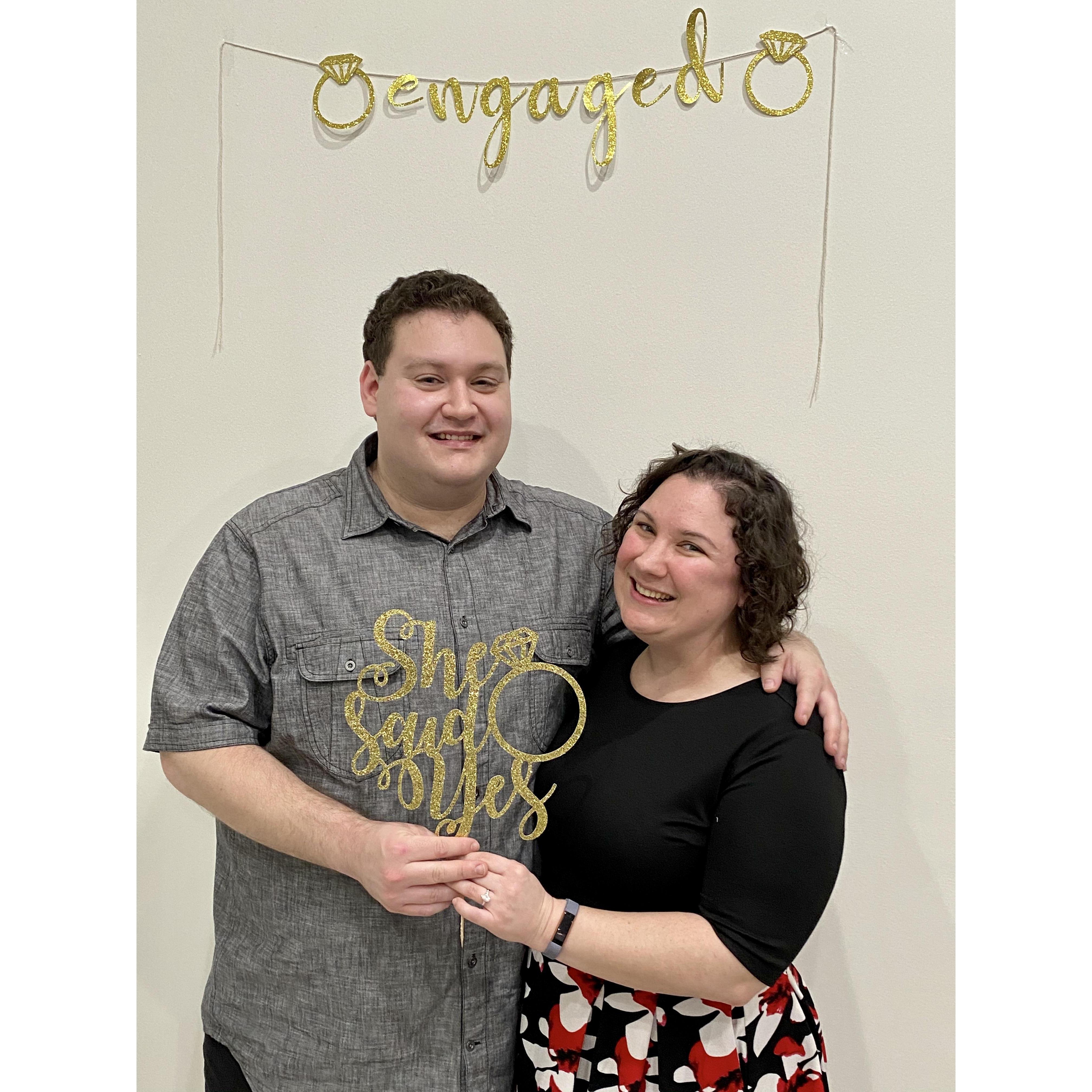 Engaged!