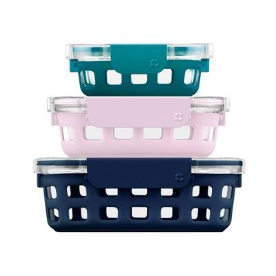 Ello 6pc Glass Food Storage Set