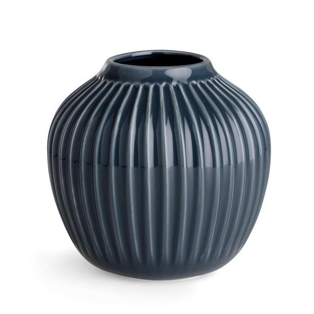 Hammershoi Vase, Anthracite Grey, 5.1 " x 5.3"