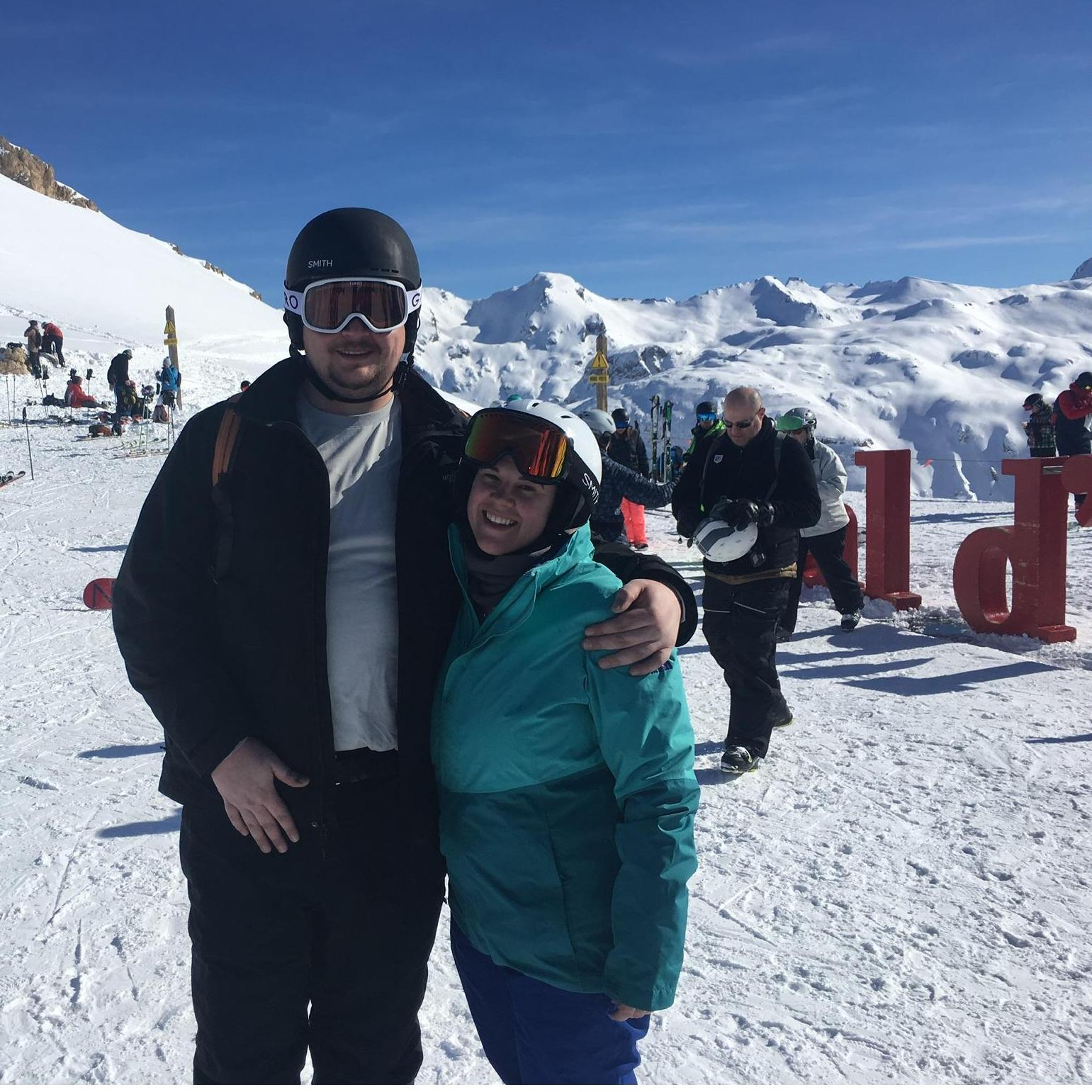 Ski trip to Tignes France. February 2019