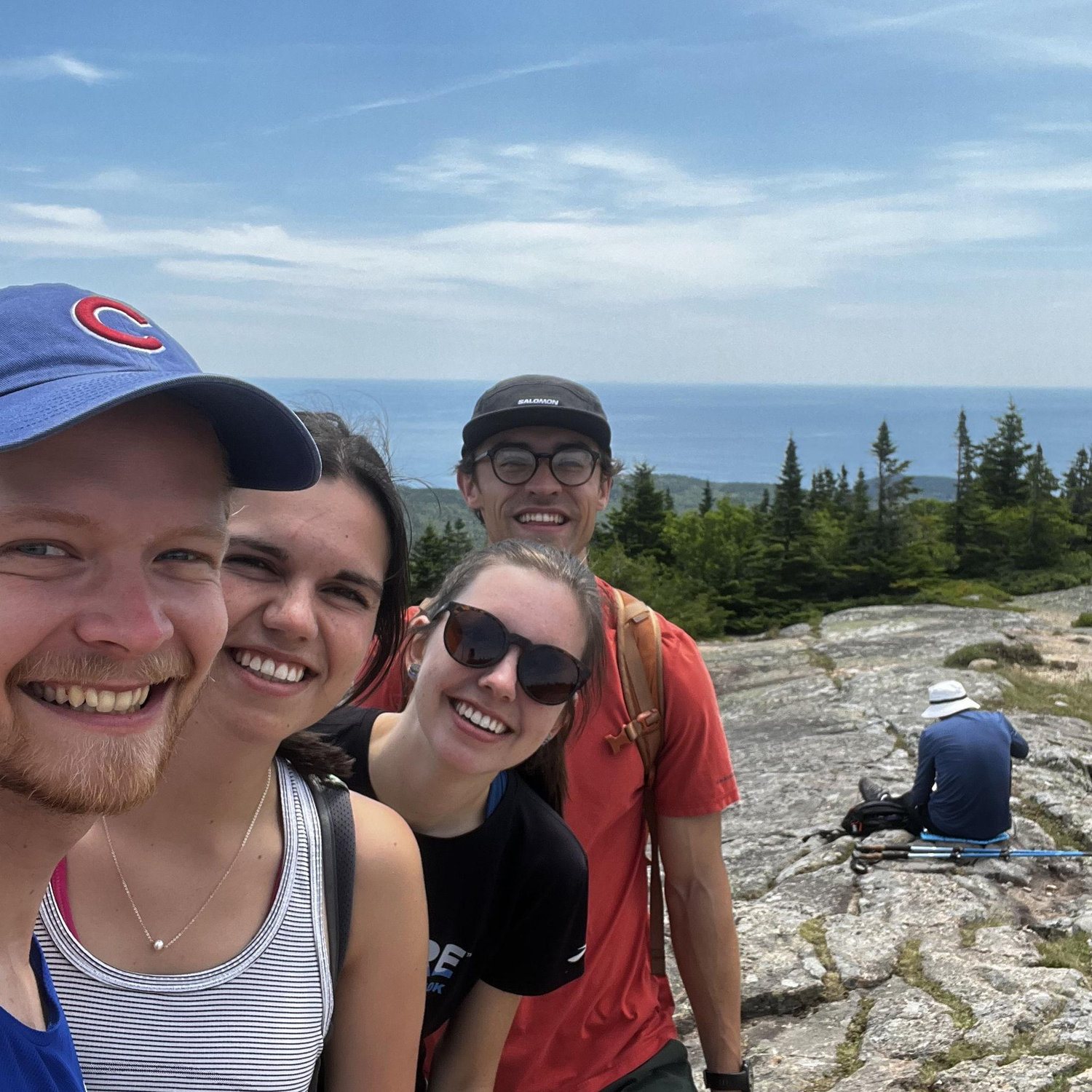 07.05.25 - Hiking Cadillac Mountain with Maddie & Peter in Acadia National Park