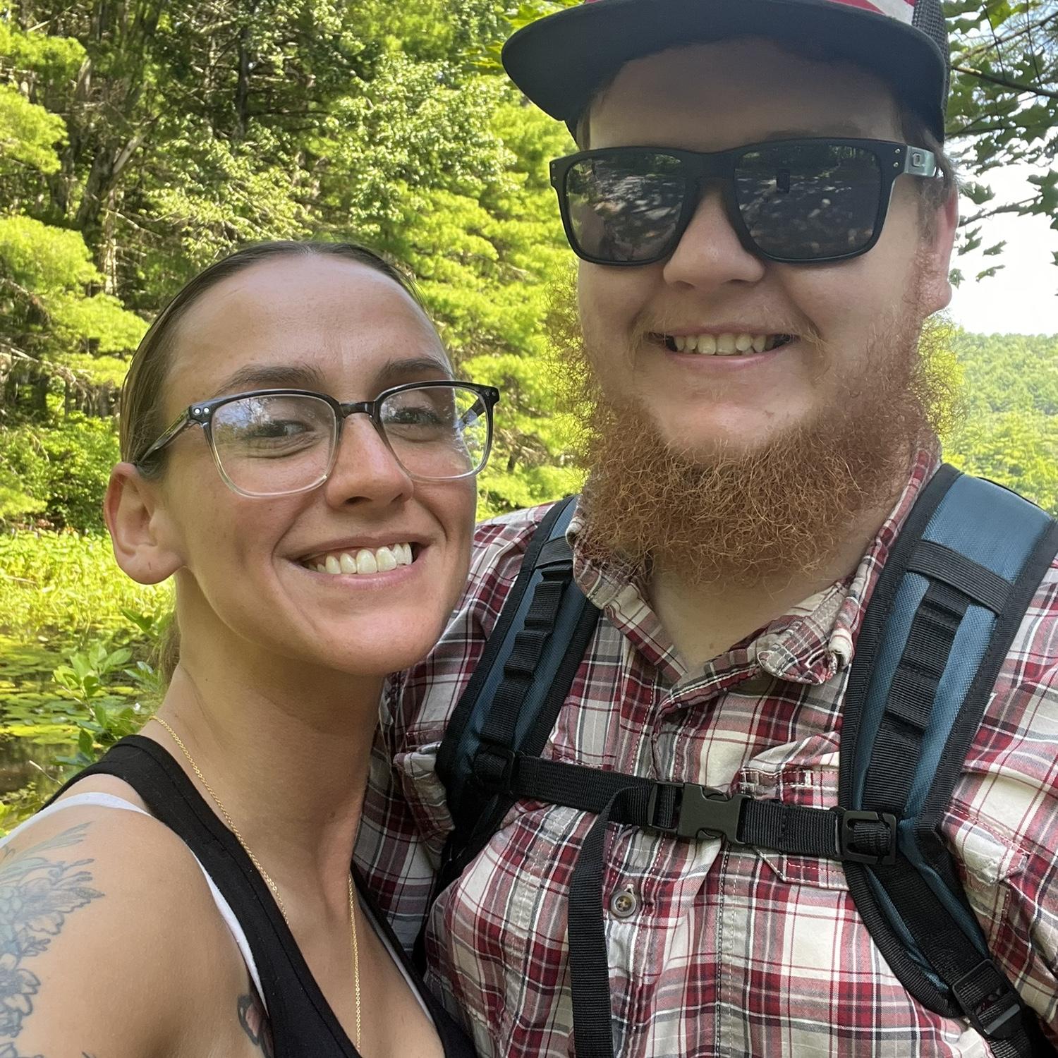 We enjoy fishing and outdoors activities