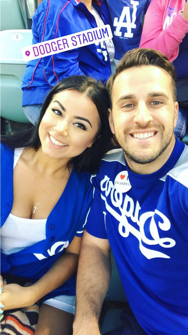 Melisa’s first dodger game