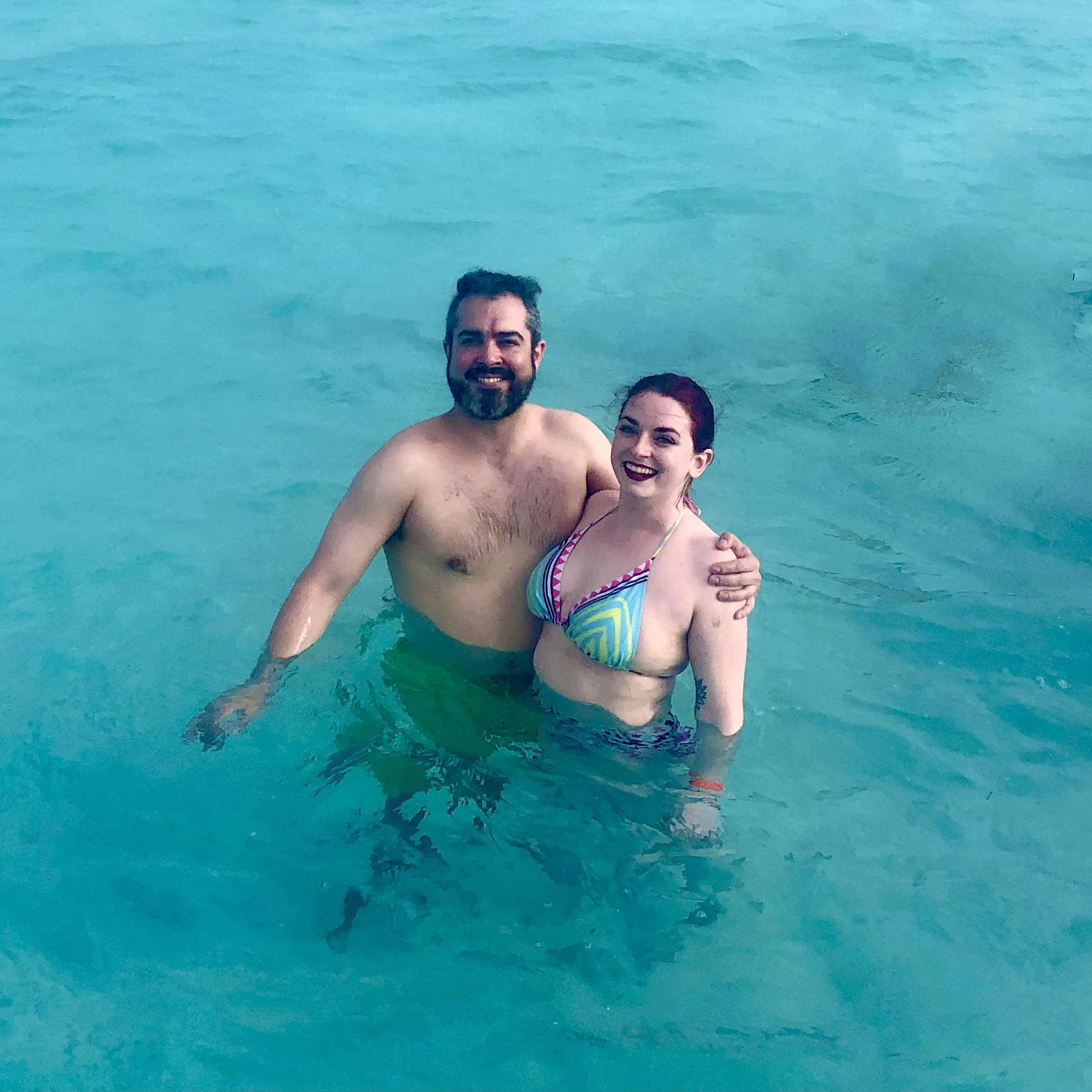 Stingrays in Cayman Island