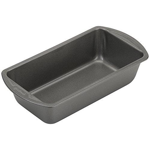 Good Cook 04025 4025 Loaf Pan, 8 x 4 Inch, Gray