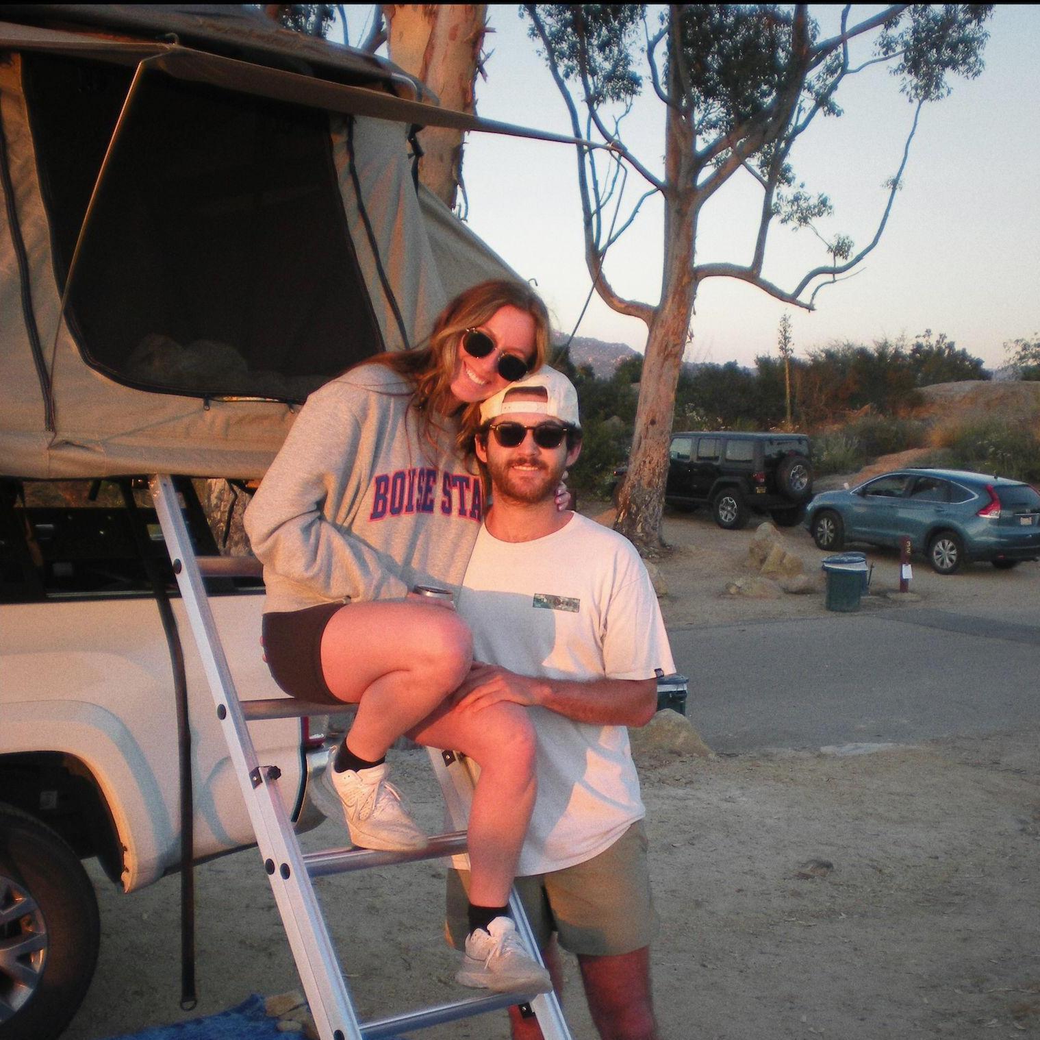 Camping at Lake Dixon