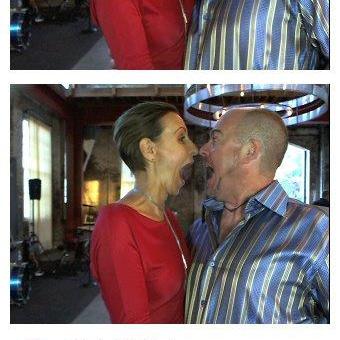 Photo booth at Huron Substation