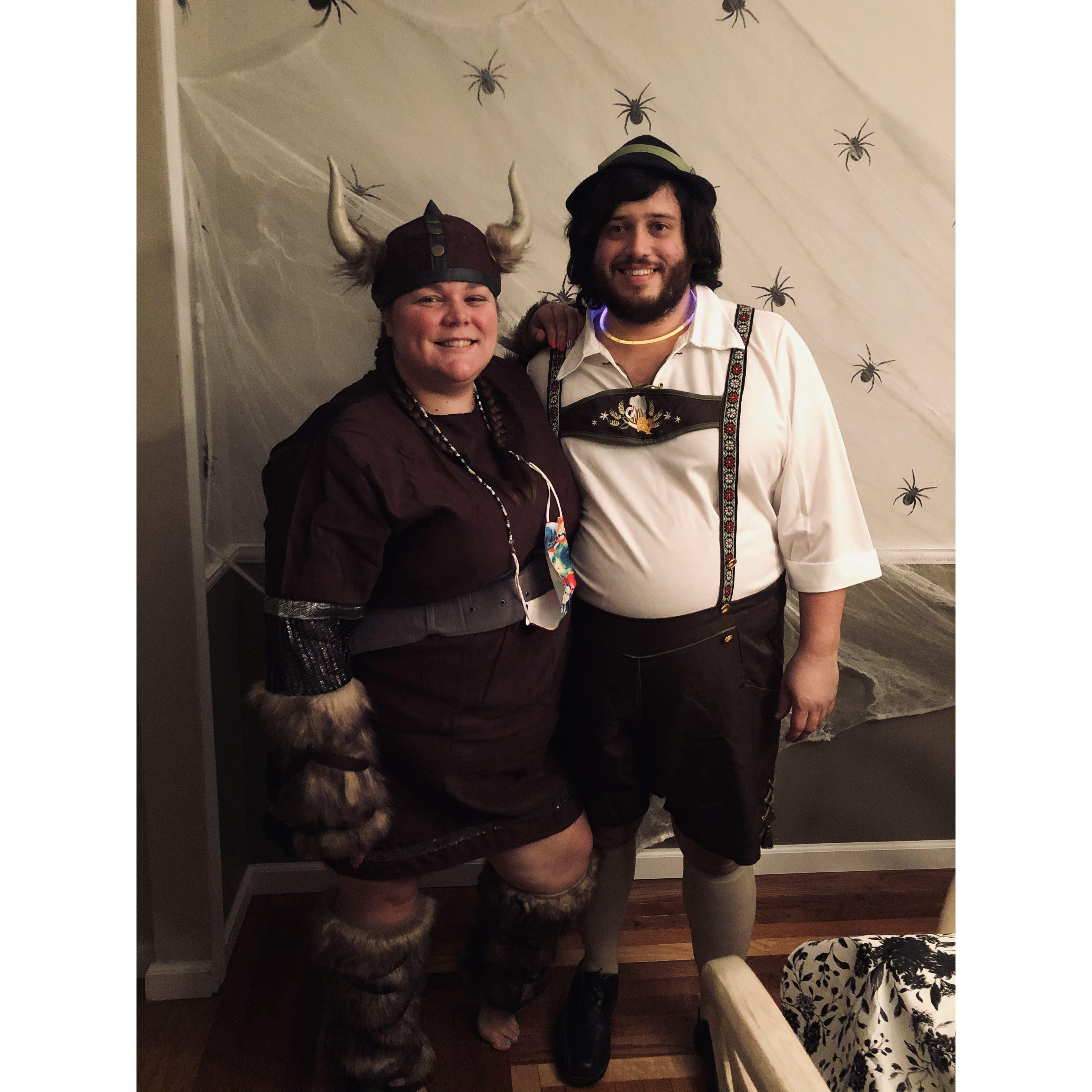 Our first Halloween! <3