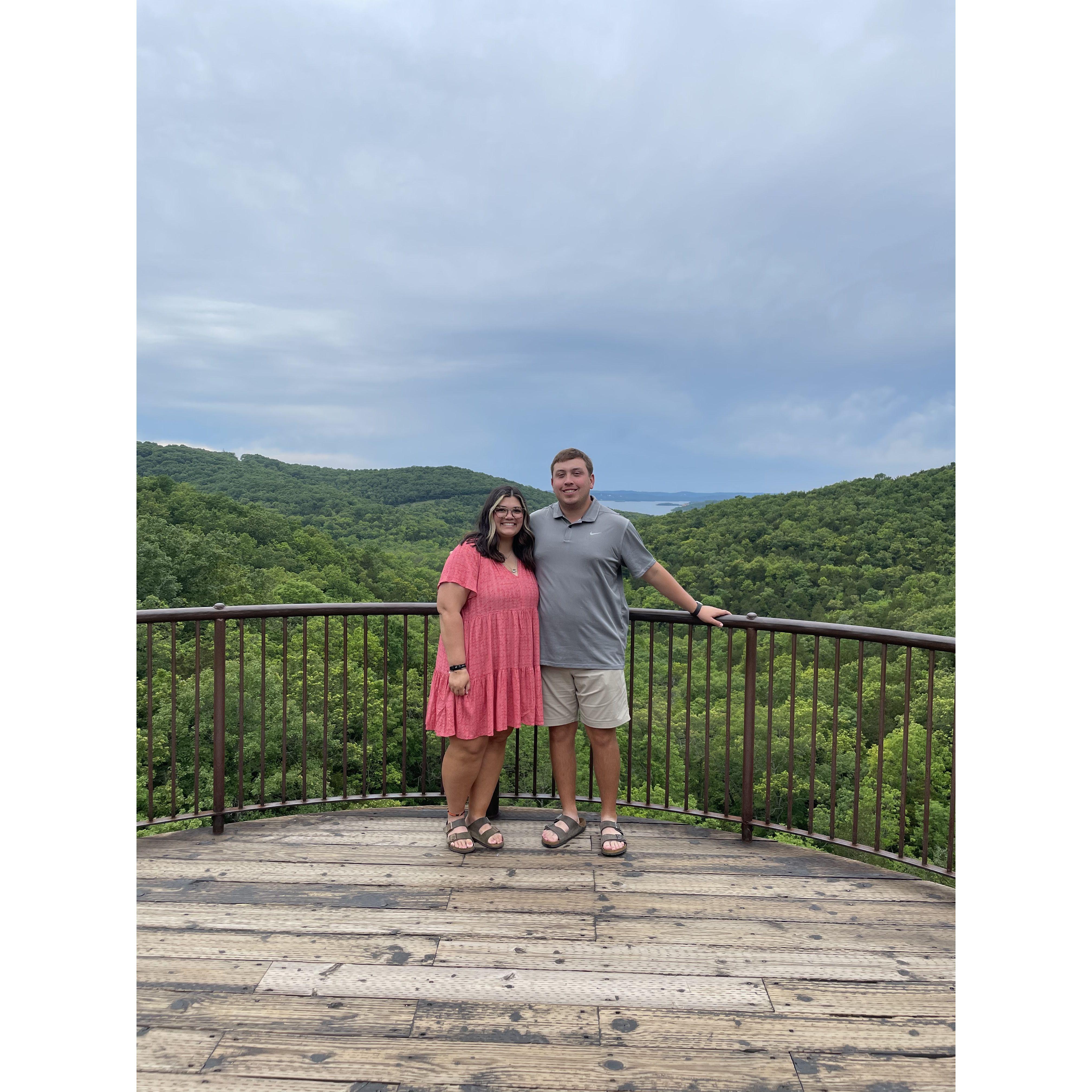 We took a trip to Branson and got to take a tour of this canyon! It was so beautiful!