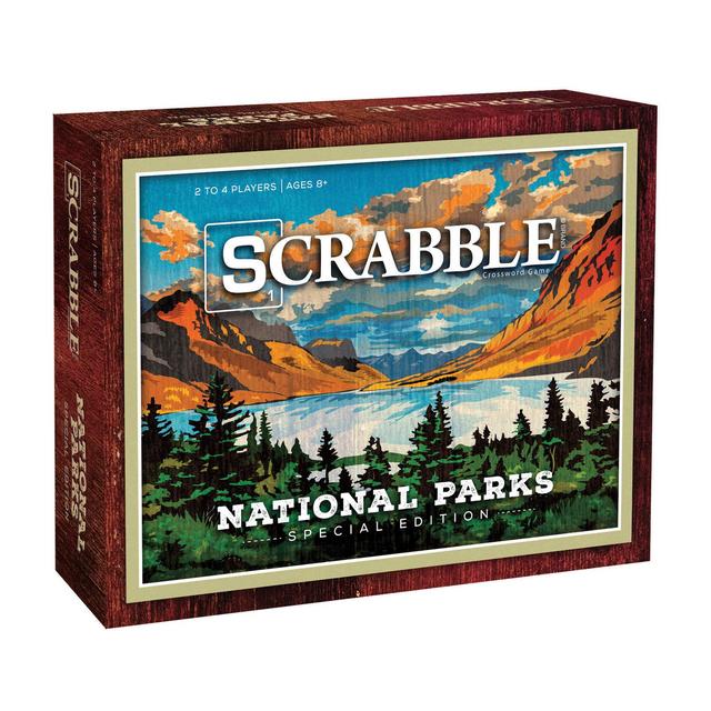 Scrabble: National Parks | Official Scrabble Word Game with a National Parks Theme | Featuring Classic Scrabble Rules, Scrabble Board Scrabble Tiles | Celebrate US National Parks Service