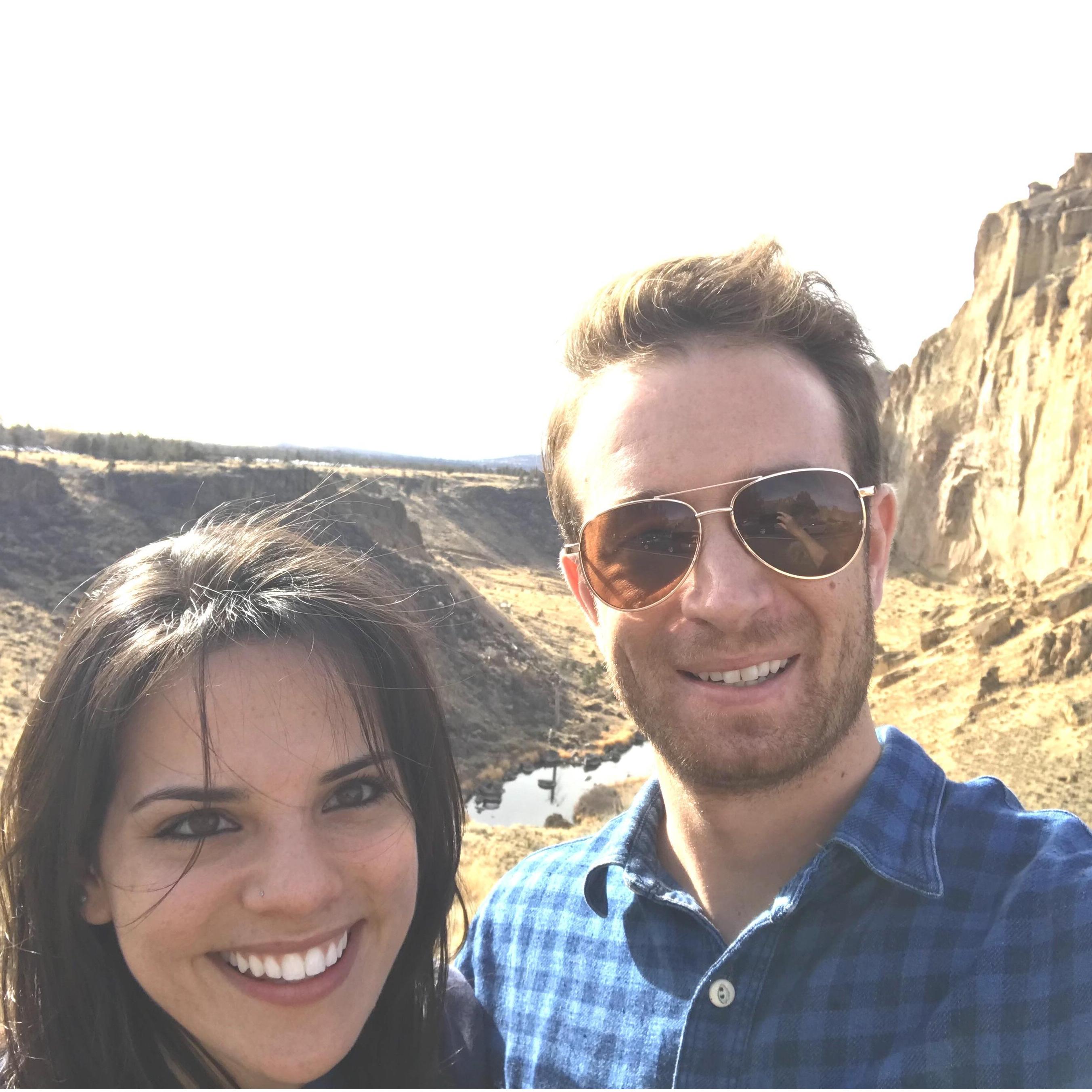 Smith Rock - where we checked out some cool rock formations