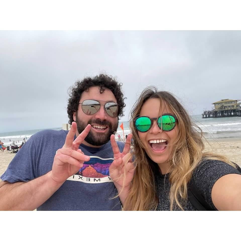 Ana's first trip to CA, and to visit Steven's friends, Charlie & Hannah