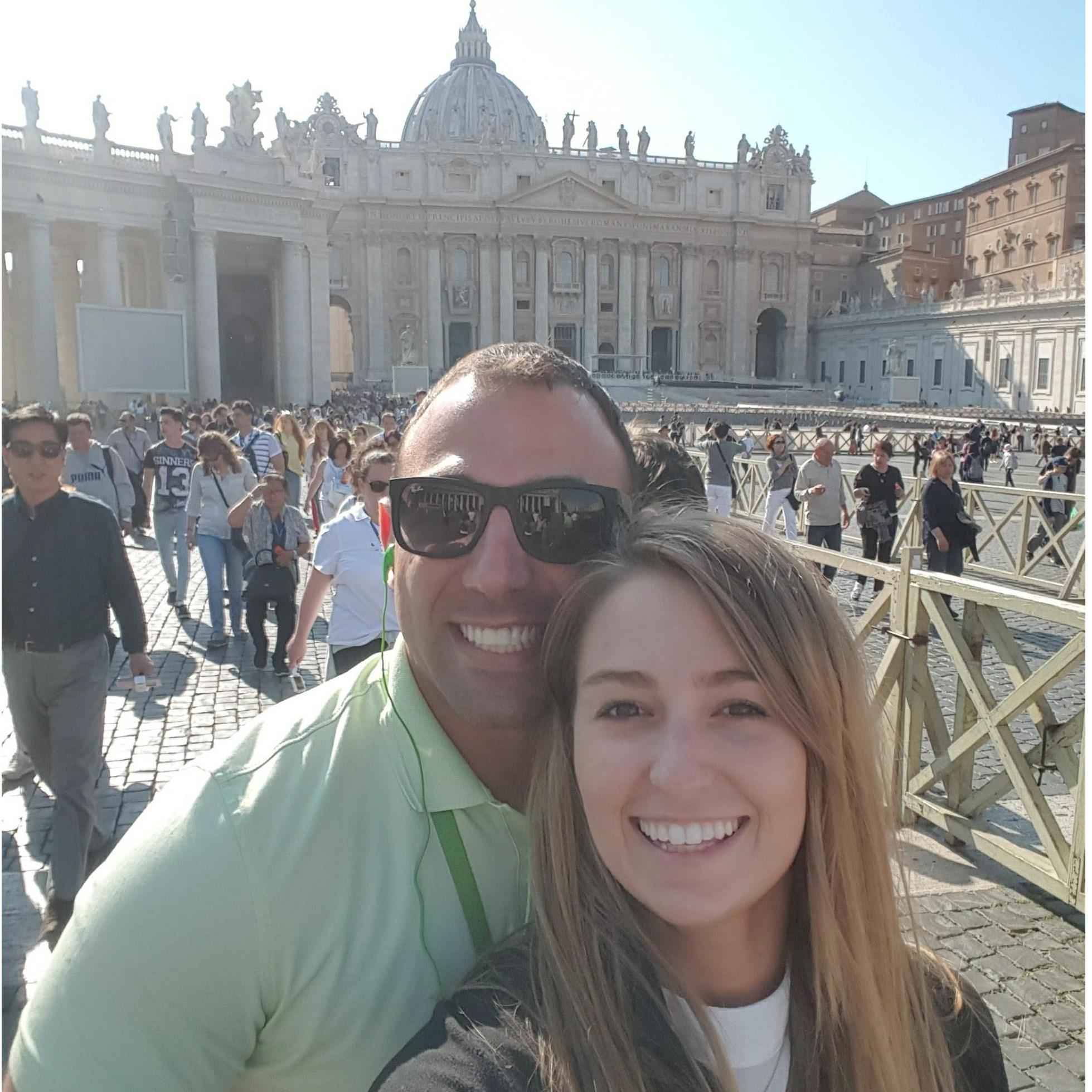 St Peters Basilica in the Vatican!