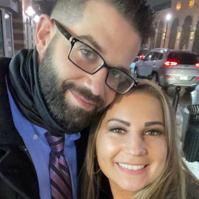 Abby and Danny's 1st Valentine's Day together! Dinner and McCormick and Schmick's