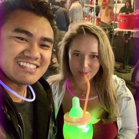 Our date at the 626 festival