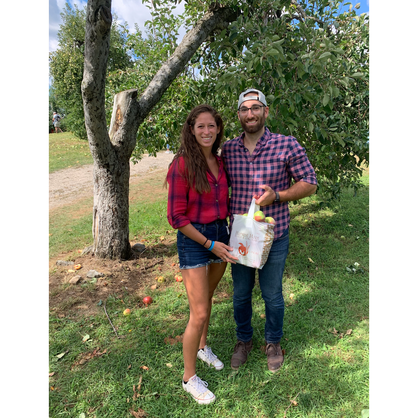 Apple picking (aka taste testing 3 apples for every 1 we picked).