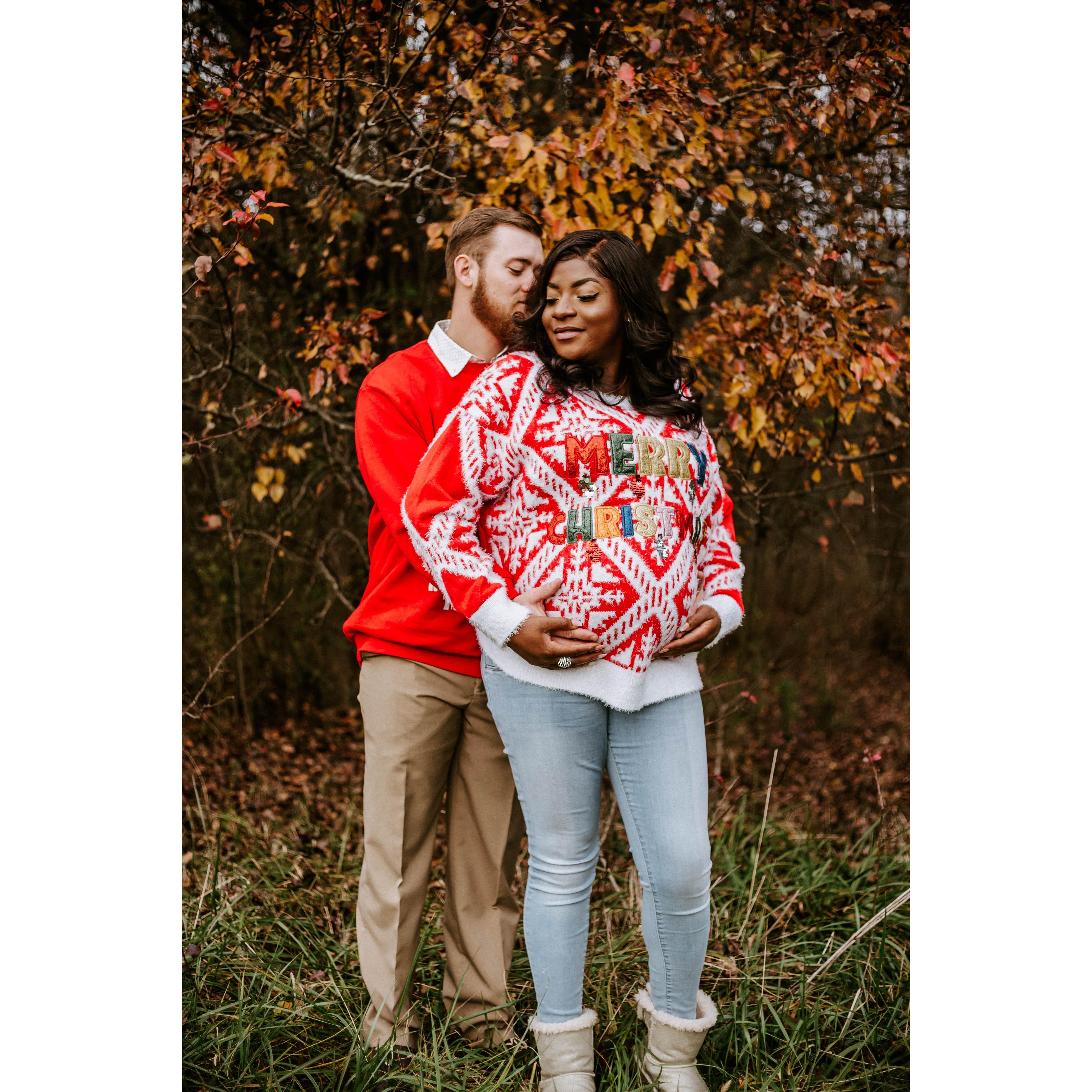 9 Months pregnant with Miah