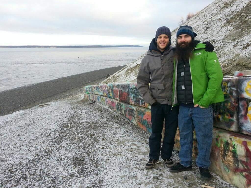 Jason during his visit to Homer, AK