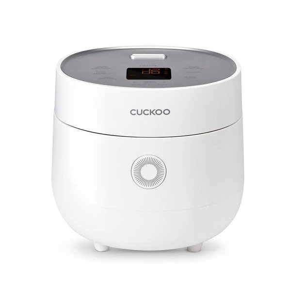 CUCKOO CR-0675FW 6-Cup (Uncooked) / 12-Cup (Cooked) Micom Rice Cooker with Nonstick Inner Pot, 13 Menu Modes, LCD Display, Fuzzy Logic Tech, Auto Clean (White)