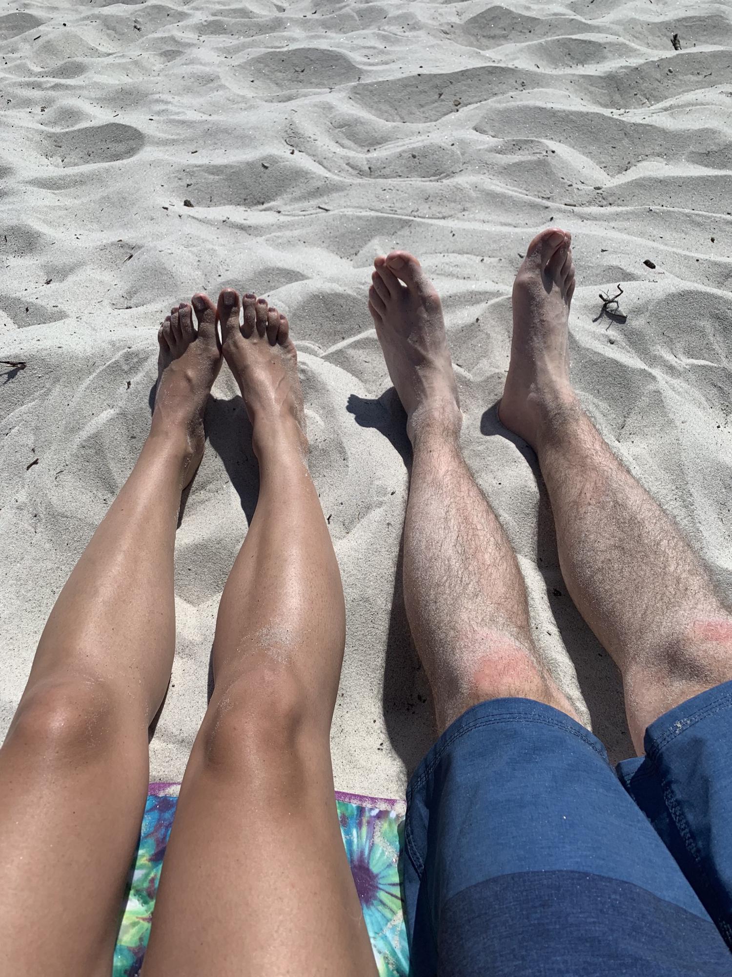 Beach day in Maine
