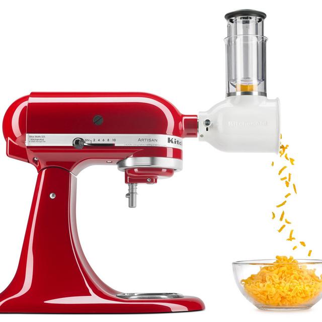 KitchenAid KSMVSA Fresh Prep Slicer/Shredder Attachment, White