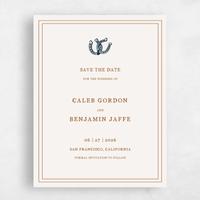 Beige Wedding Save the Date - Marana Portrait