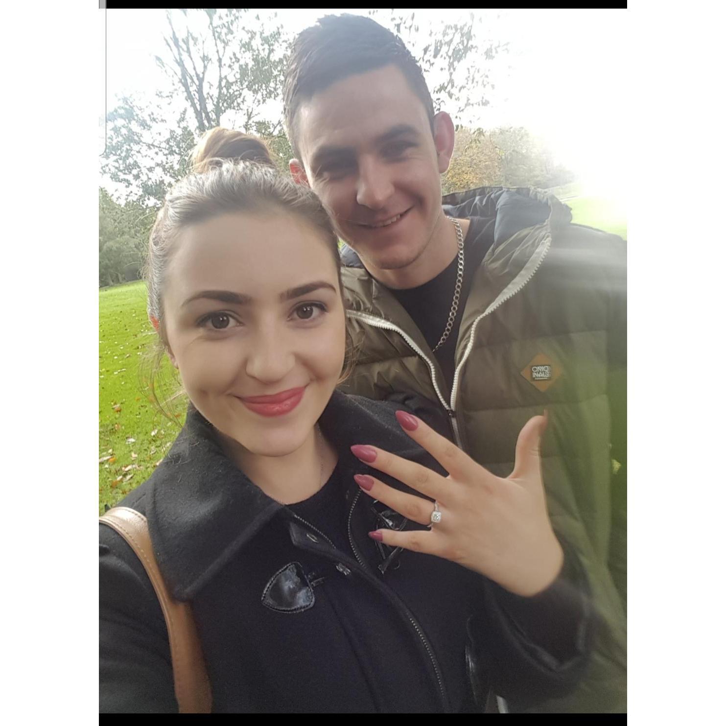 After he popped the question
