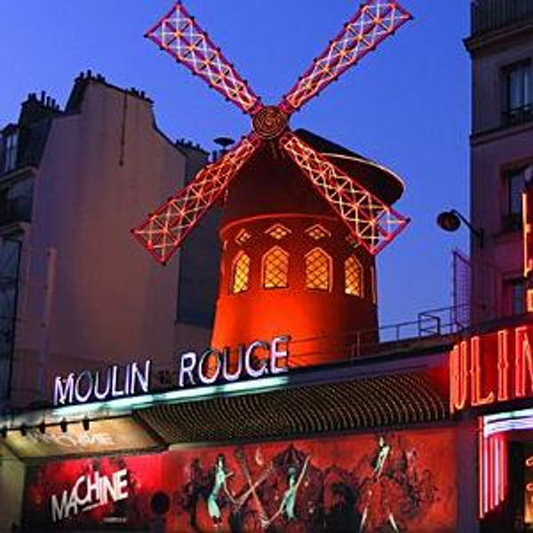 Our Honeymoon Fund: Show at the Moulin Rouge
