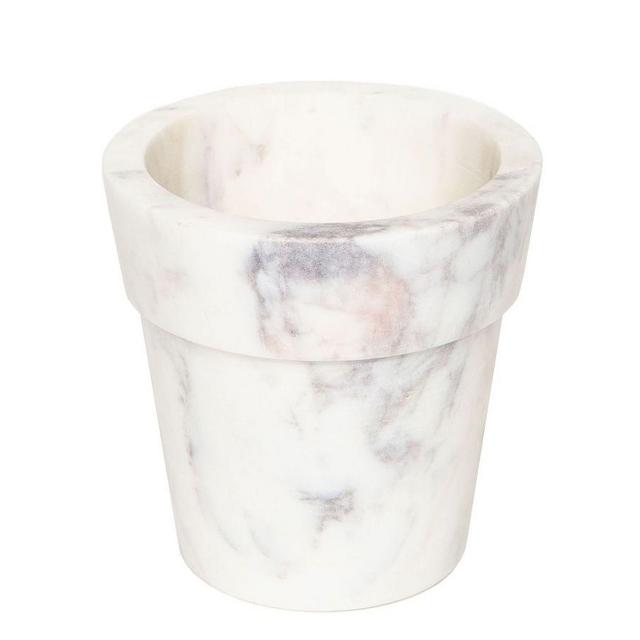 Marble Planter, Small, 4.4x5