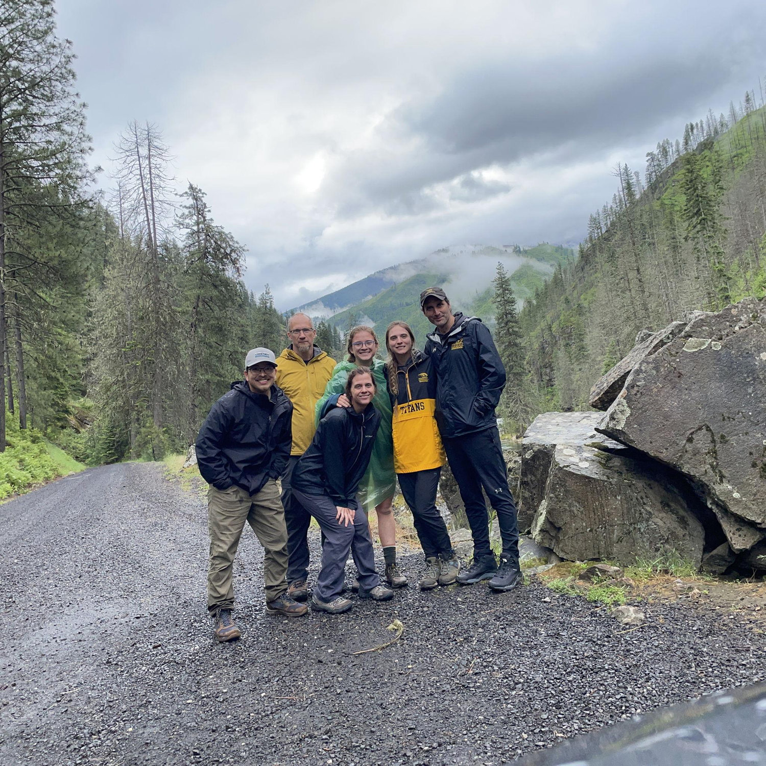 More backpacking with the Moores ( & Kusner & Mckenna)