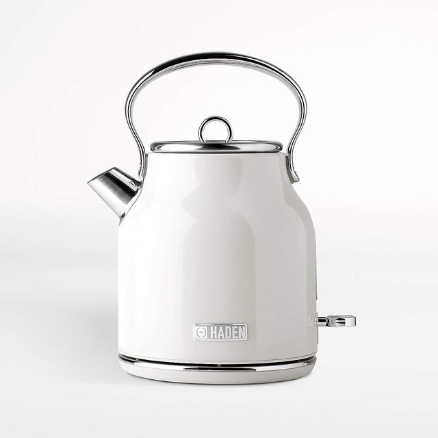 HADEN Heritage Ivory Electric Tea Kettle