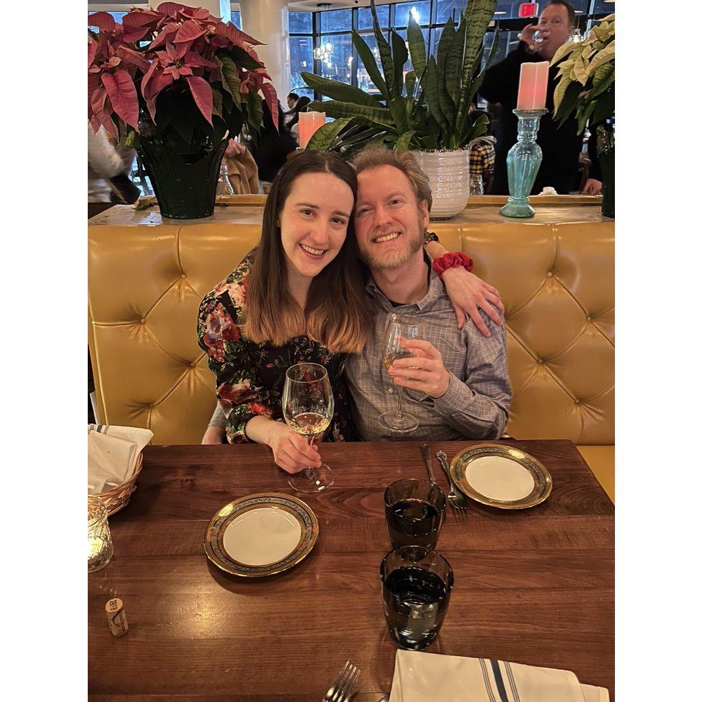 Finally, in December 2023, after seven months of not seeing each other in-person, Alex moved back to America!