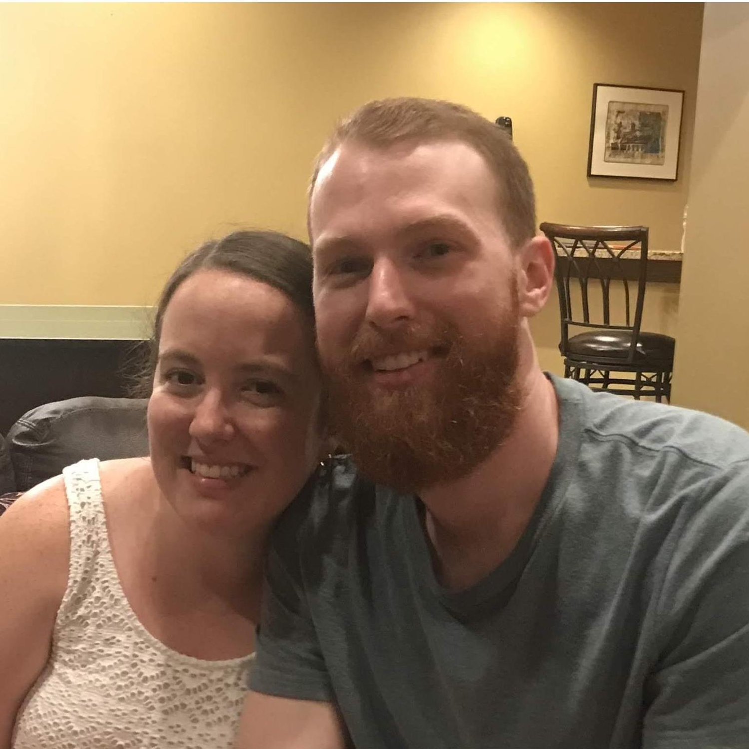 First picture together (August 2019).