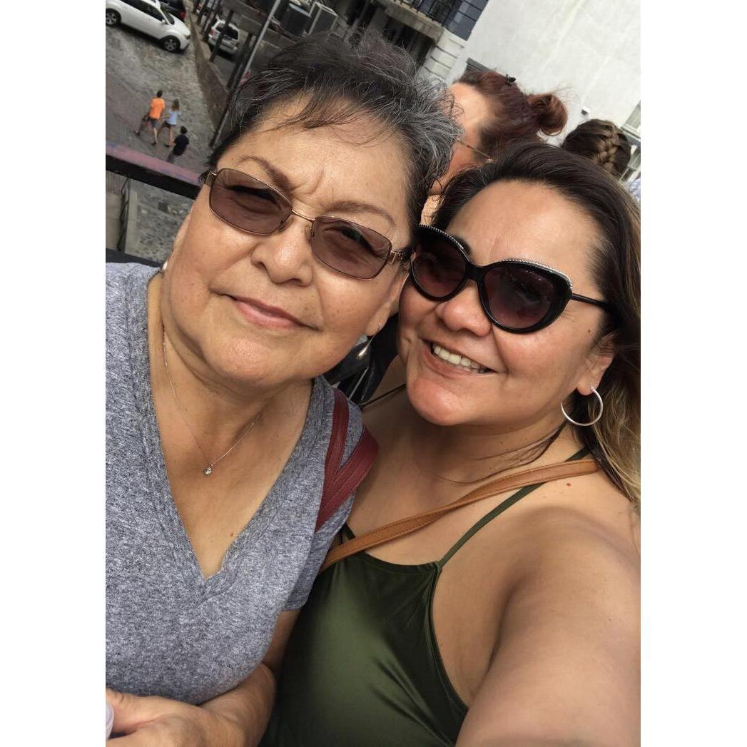 Jean Aseret, mom and I in Savanah, GA 2018 for St. Patty's Day