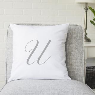 Personalized Script Throw Pillow