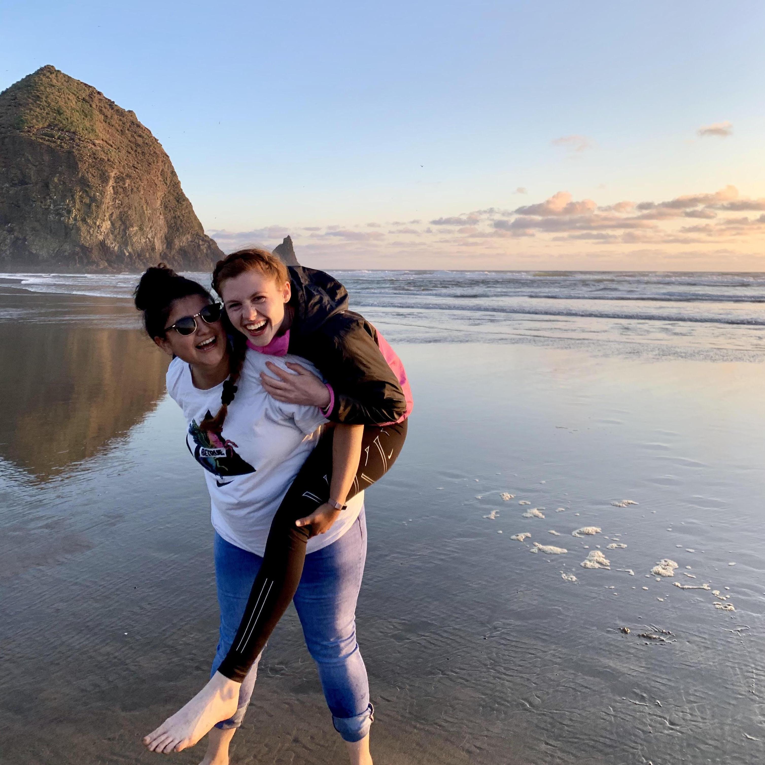 Don't we look like we could be a stock photo couple here? (Property of Getty Images)