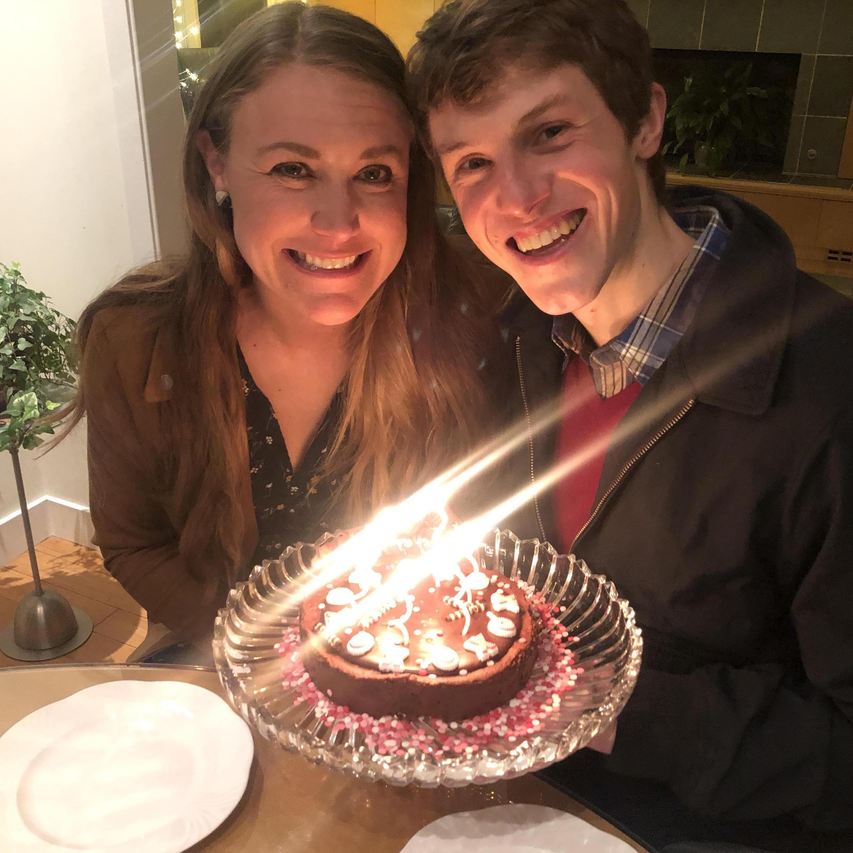 Engagement congrats from the cousins at Nancy's