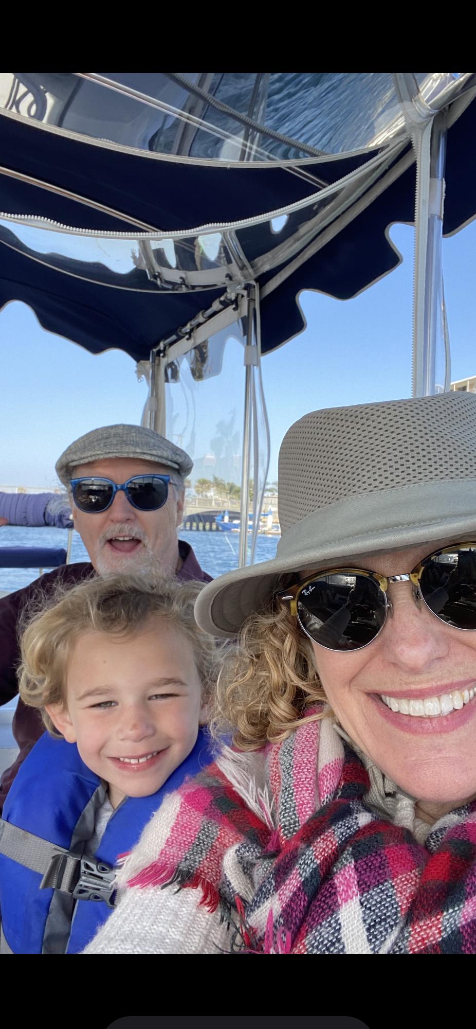Duffy boat ride in Naples, Long Beach