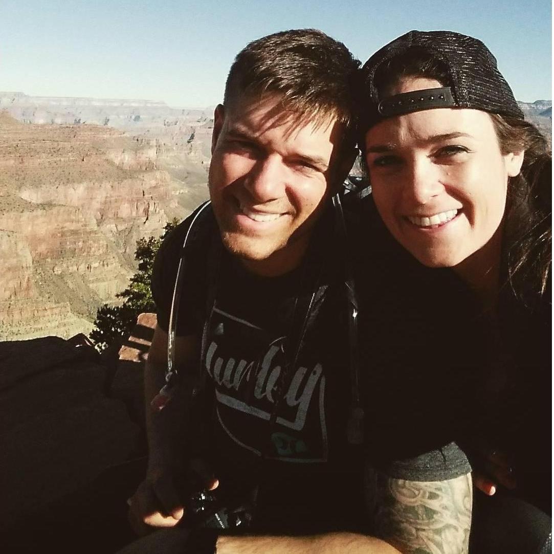 May 2017, first big road trip together. Started in Sedona AZ, then to the Grand Canyon NP for sunset! Camped (didnt expect it to be so cold at night!), up for sunrise and a hike down into the canyon.