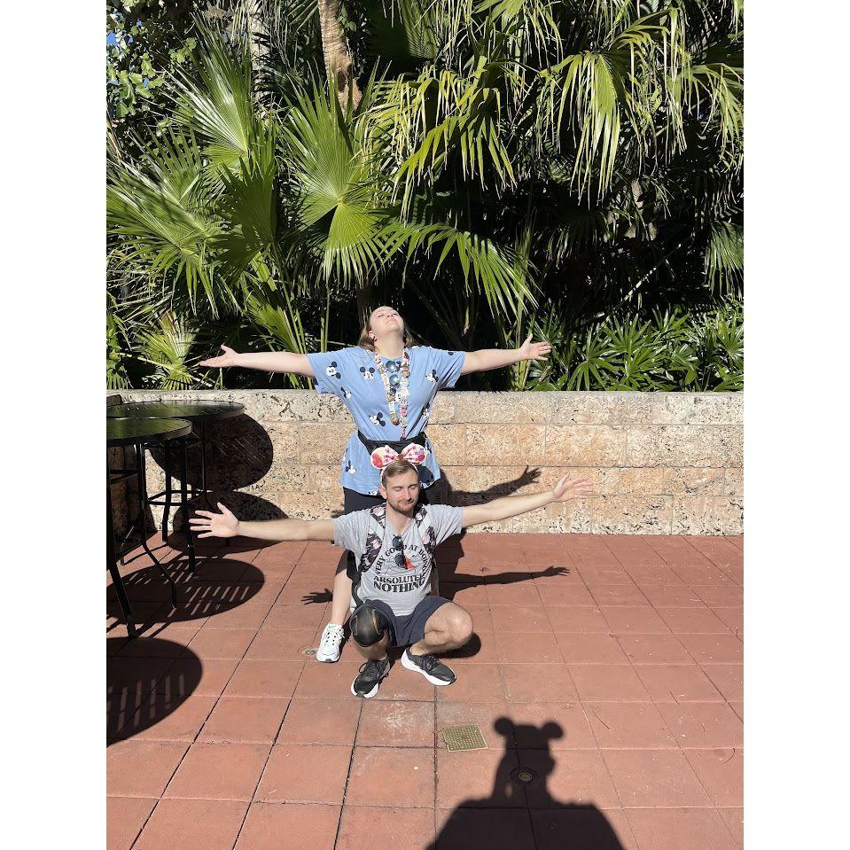 Soaking up the florida sun, Walt Disney World - January 2023