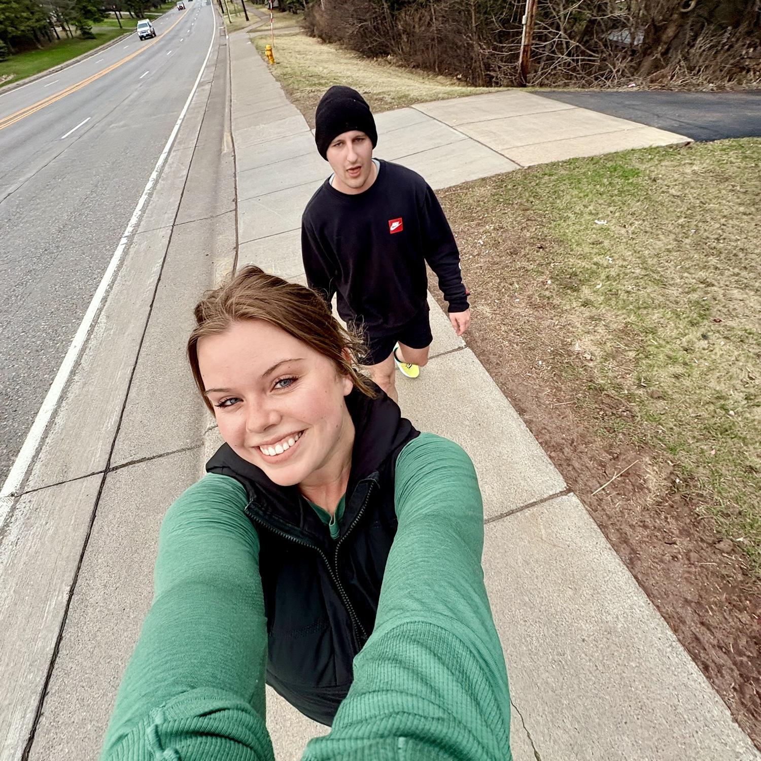 Half marathon training in MN